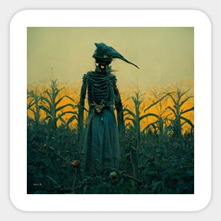 Evil Scarecrow Sticker